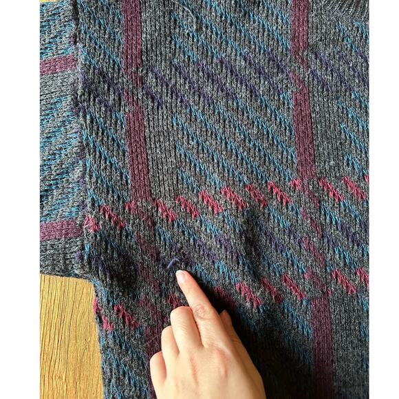 Brian Macneil Vtg Chunky Cosby Sweater Size Large - Picture 4 of 7